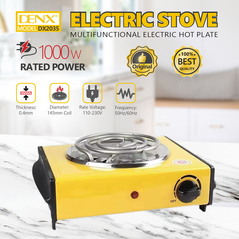 DENX Electric Stove 1000W DX2035 | موقد كهربائي دينكس 1000 واط