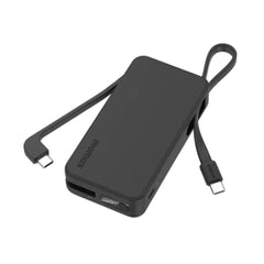 باور بانك موماكس Power Vital+ بسعة 10,000 مللي امبير مع كيبلين تايب سي مدمجين | Momax Power Vital+ Power Bank 10000mAh with 2 Built-In USB-C Cables