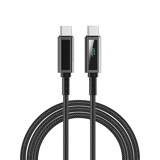 WiWU Warriors Link 100W كابل مغناطيسي معزز بألياف Kevlar Wi-C079 USB-C 1.2م