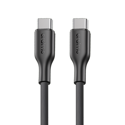 Oraimo OCD-114CC USB-C Cable Black - Front View