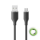 كابل بيانات Oraimo SilkLine مايكرو USB طراز OCD-115M بتيار 2 أمبير وطول 1 متر