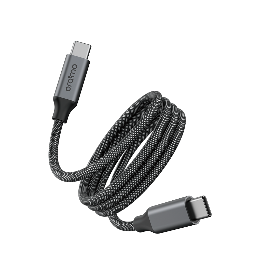 Oraimo OCD-710CC Magnetic USB-C Cable Black - Product View