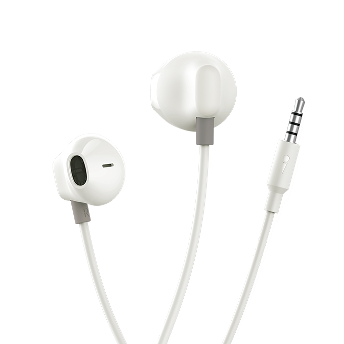Oraimo OEP-320 Wired Earphones Light Gold - Main View