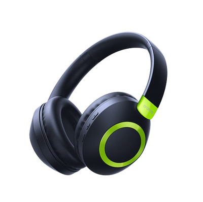 Oraimo OHP-610S Over-Ear Headphones Blue - Side View