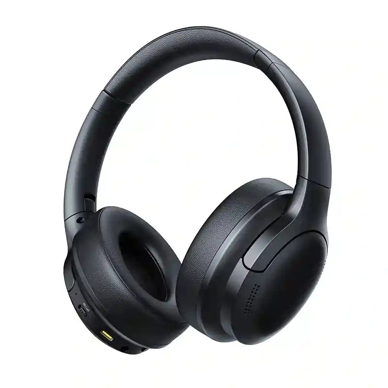 Baseus Bass BH1 Lite Wireless Headphones Black - سماعات رأس بيسوس باس BH1 لايت لاسلكية سوداء