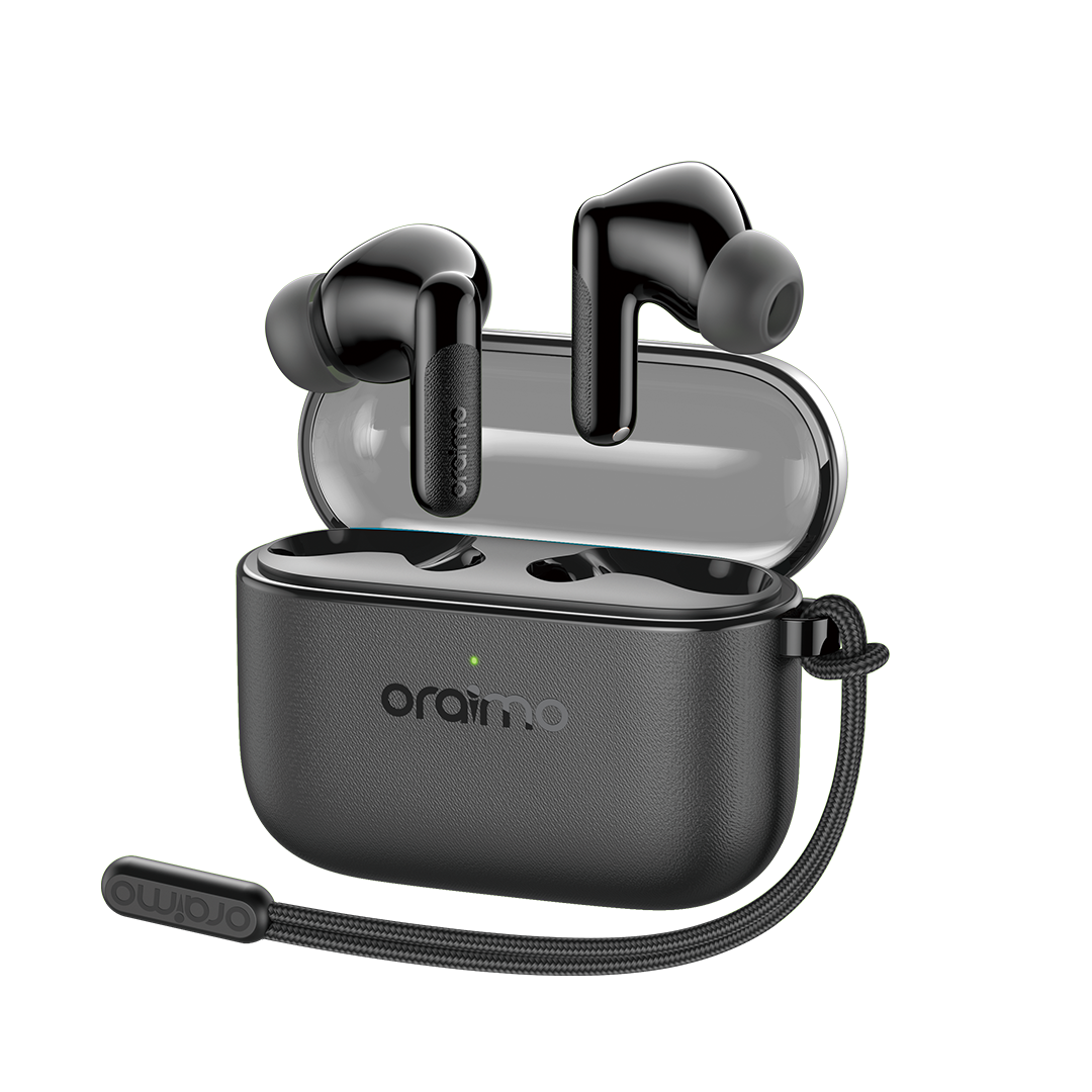 Oraimo OTW-325 TWS Earbuds Black - Main View