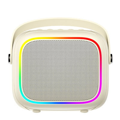 Axaftvana Bluetooth-ê ya Mini Karaoke Havit SK818BT Bej - Axaftvana Bluetooth-ê ya Mini Karaoke ya Havit bi Rengê Bej