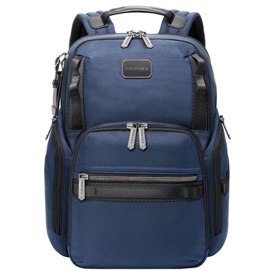 Promate Oracle-BP Laptop Backpack 15.6 inch 28L Tag Tracker Blue-Front