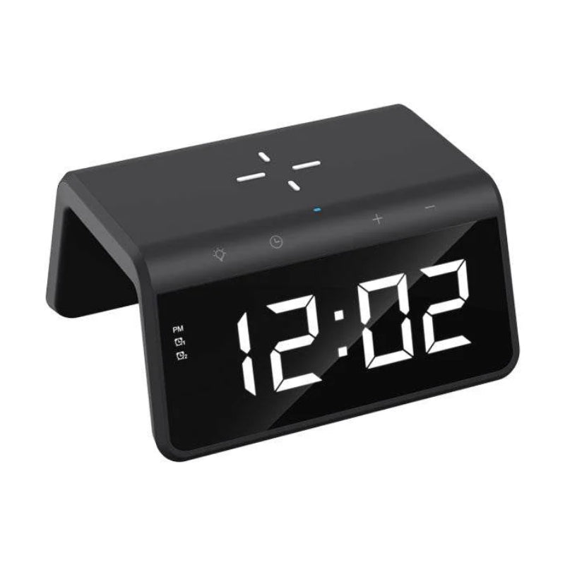 شاحن لاسلكي هافيت W320 مع ساعة بقدرة شحن 15 واط | Havit W320 Wireless Charger with Clock – Fast Charging 15W