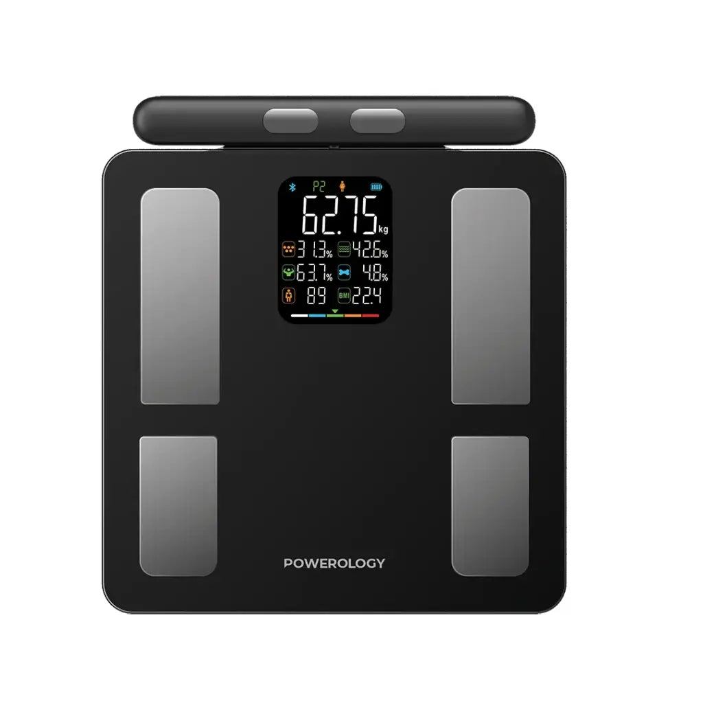 ميزان ذكي لتحليل الجسم 8 أقطاب Powerology - Smart Body Analyzer Scale