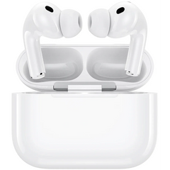سماعات بورودو بلو Pro 3 بإلغاء الضوضاء ANC وبطارية 300mAh - أبيض | Porodo Blue Airpods Pro 3 ANC With 300 mAh Battery – White