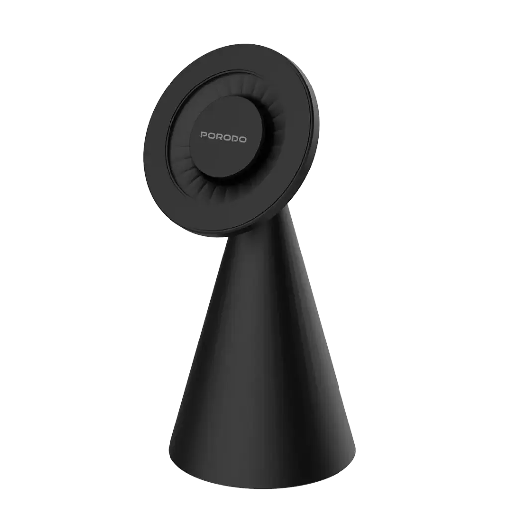 حامل جوال بورودو ماغسيف مغناطيسي قابل للتعديل - اسود | Porodo MagSafe Adjustable Mobile Phone Holder – Black