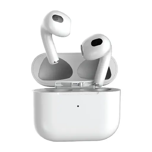 سماعات بورودو ساوندتيك ايربودز 3 اللاسلكية - ابيض | Porodo Soundtec ENC Earbuds 3 True Wireless – White