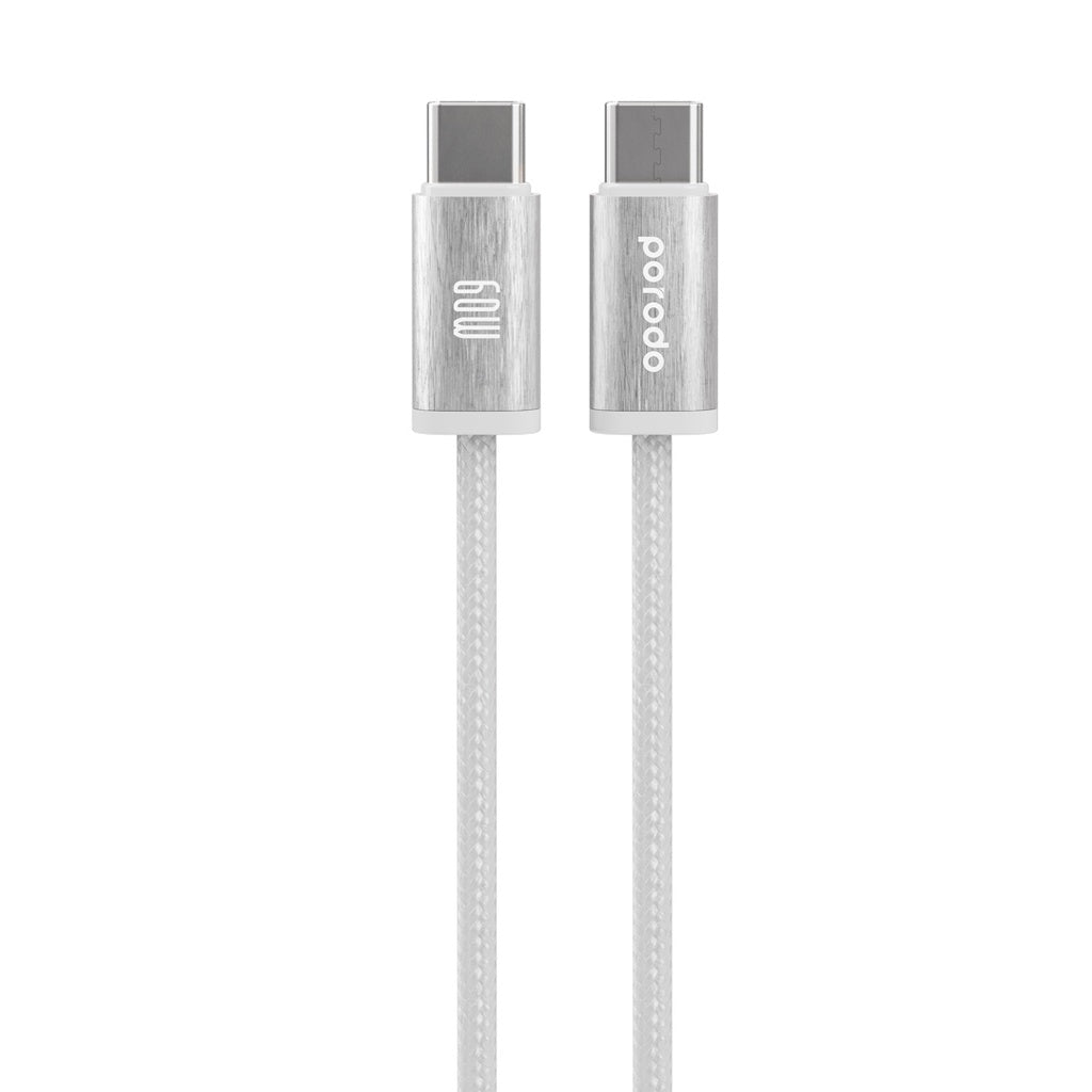 Kabloya Porodo ya Çêkirî ya USB-C bo USB-C ya 60W, 1.2M | Kabloya Porodo ya Çêkirî ya 60W Tîpa-C bo Tîpa-C 1.2M.