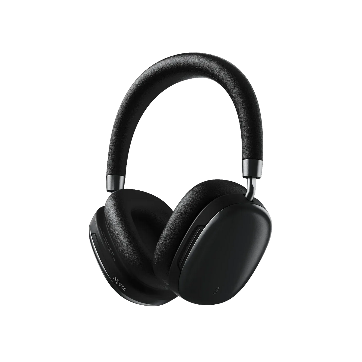 سماعات بورودو Soundtec Harmona بتقنيتي ANC وENC وتحكم باللمس - أسود | Porodo Soundtec Harmona ANC+ENC with Touch Control – Black