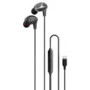 سماعات بورودو Soundtec سلكية باس مضخم Type-C 1.2m - أبيض | Porodo Soundtec Stereo Bass Type-C Wired Earphones White
