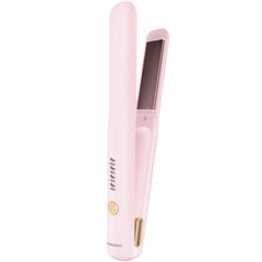 مملس شعر محمول بورودو Lifestyle ببطارية 2600mAh - وردي | Porodo Lifestyle 2600 mAh Portable Handheld Hair Straightner – Pink