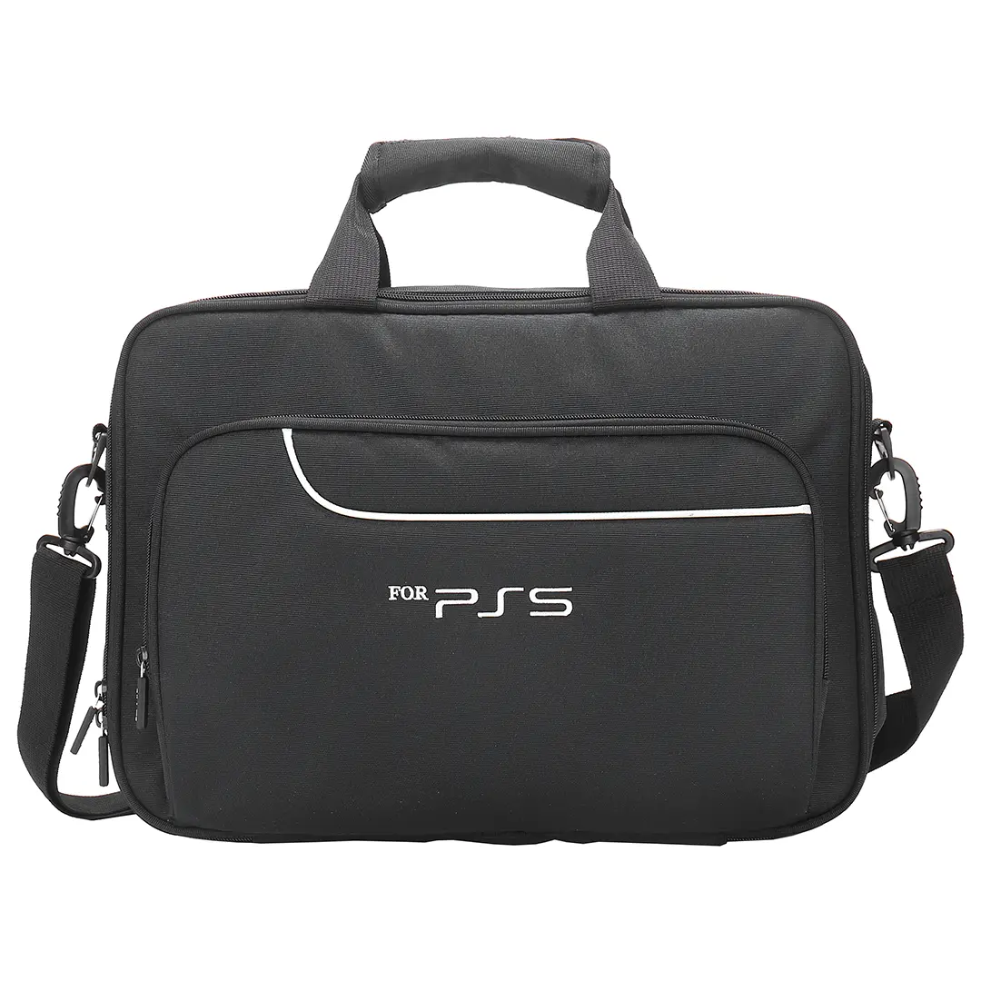 حقيبة بورودو جيمنج لجهاز بلاي ستيشن 5 - اسود | Porodo Gaming Carrying Case Bag for PS5 Console - Black
