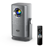 بروجكتور محمول بورودو Lifestyle Gobo بدقة 1080p مع حامل - رمادي | Porodo Gobo Lifestyle Portable Projector with stand 2H playtime 1080p 150 Lumens