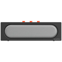 Porodo Soundtec Vibe Bar Portable Bluetooth Stereo Speaker - Black | مكبر صوت بلوتوث محمول بورودو ساوندتك فايب بار ستيريو - أسود