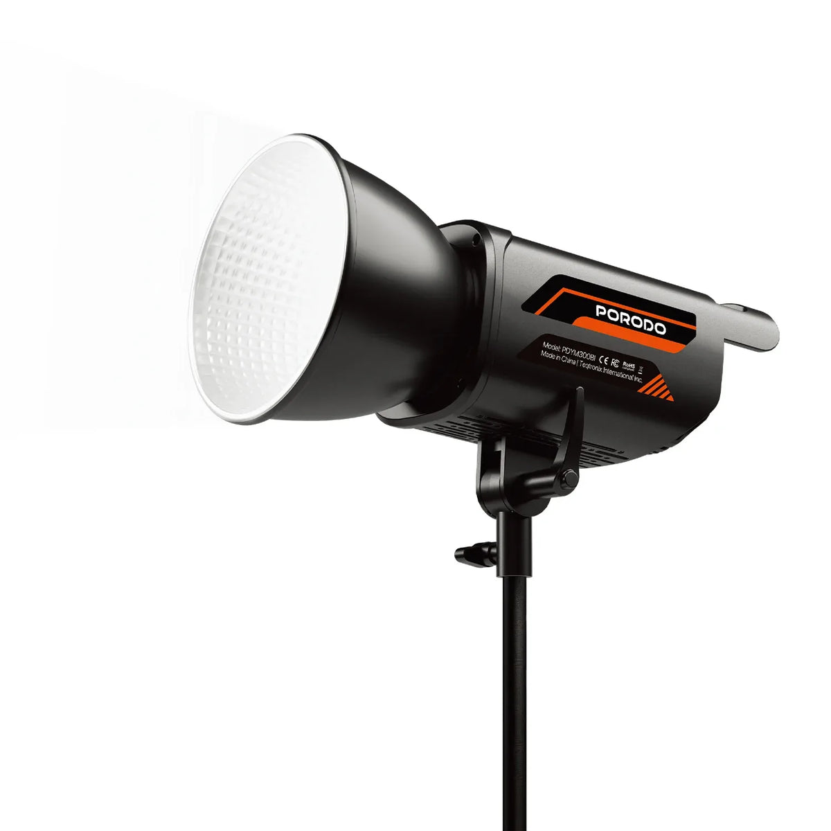 إضاءة تصوير LED بورودو 150 واط مع ريموت - أسود | Porodo LED Photography Light With Remote 150W – Black