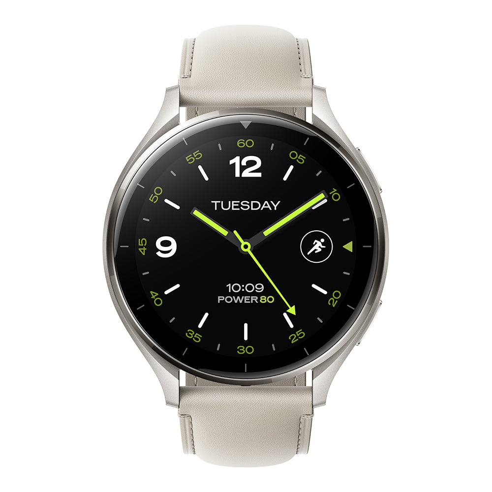 Xiaomi Watch 2 bi Kembera Çermî ya Spî - Xiaomi Watch 2 bi Kembera Çermî ya Spî