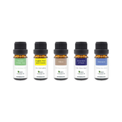 Powerology Essential Oil Set 5 Fragrance Oils 10ml - Clean Air Bundle