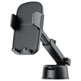 حامل هاتف سيارة باورولوجي رافن بقفل أوتوماتيكي - أسود | Powerology Raven Auto-Clamping Car Phone Mount - Black