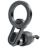 حامل هاتف سيارة مغناطيسي باورولوجي SnapMount MagSafe - أسود | Powerology SnapMount Magsafe Car Holder – Black