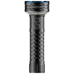 Powerology 3000LM COB+ SMD Work Light with Red Laser & Dimmable Function - Black | مصباح العمل Powerology Lumos بسعة 4000mAh - أسود