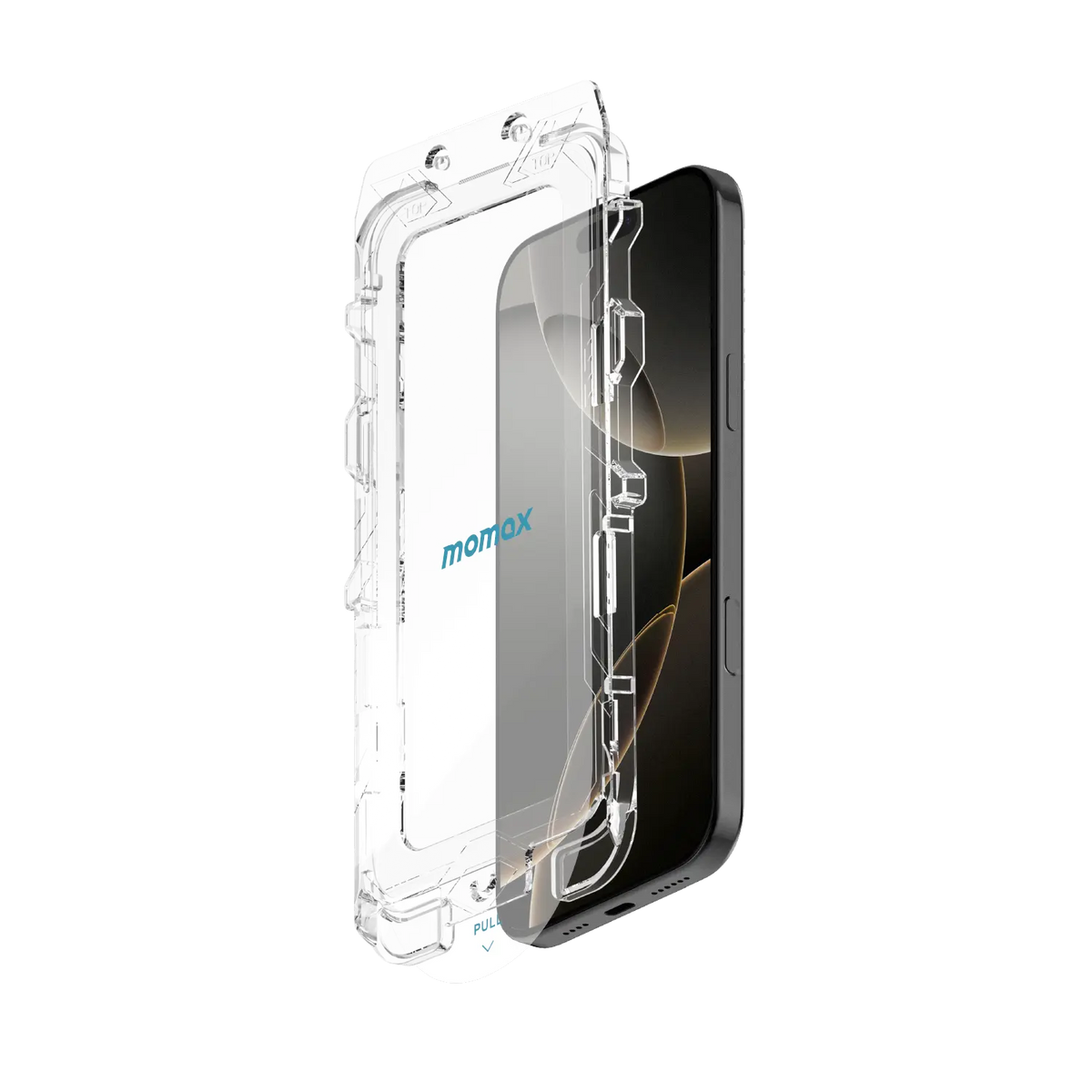 Momax GlassPro+ Ultra Clear PZAP25F1 Screen Protector iPhone 17 Series - Applicator