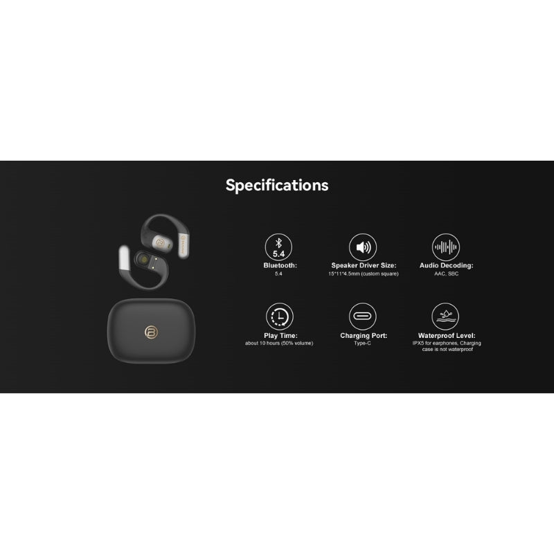 BUGANi Free B15 Open-Ear Headphone | سماعات بوغاني فري B15 المفتوحة
