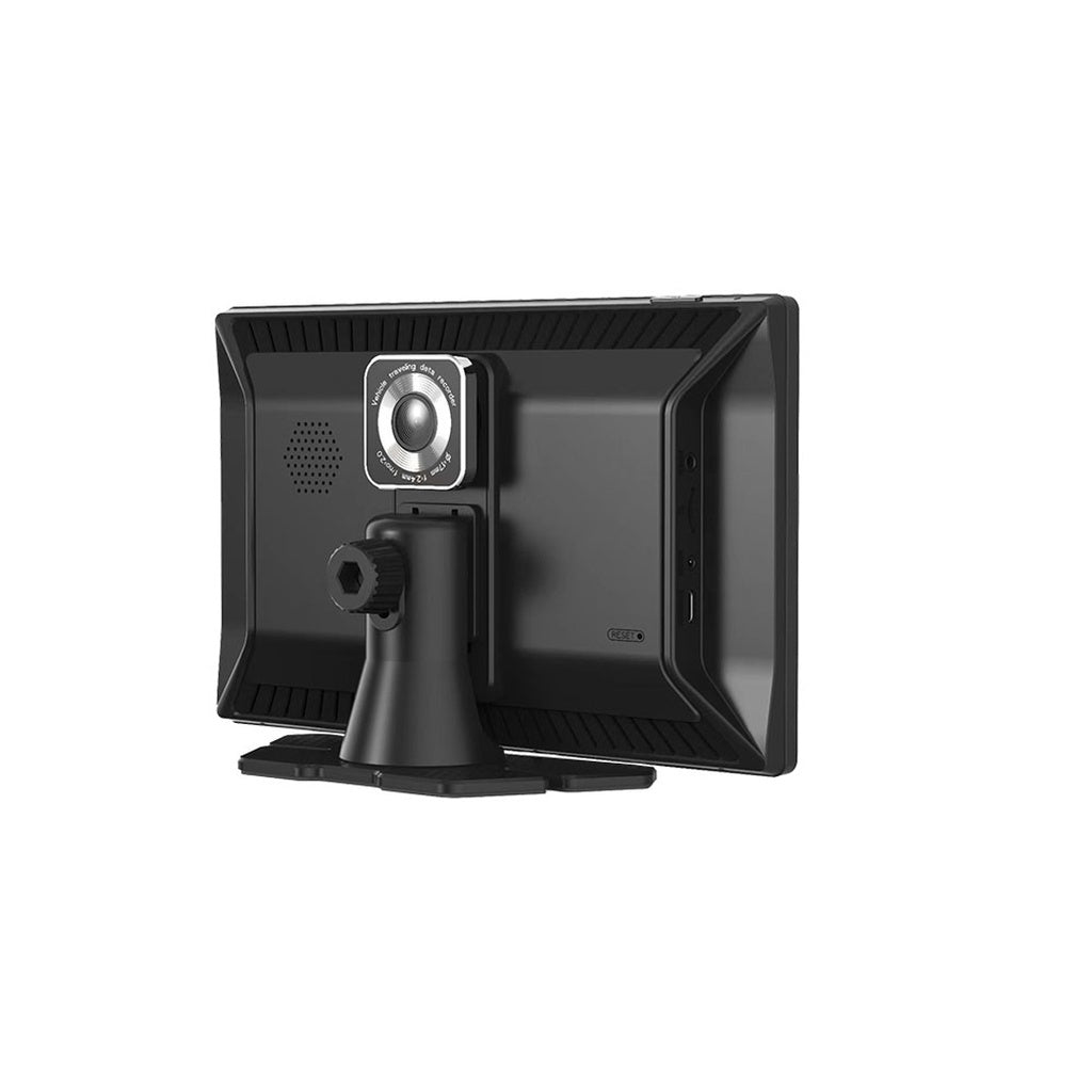 Ekrana Dîmenderê ya Otomobîlê ya Porodo Android 13 bi DVR û Bîra 4+64GB - Reş
