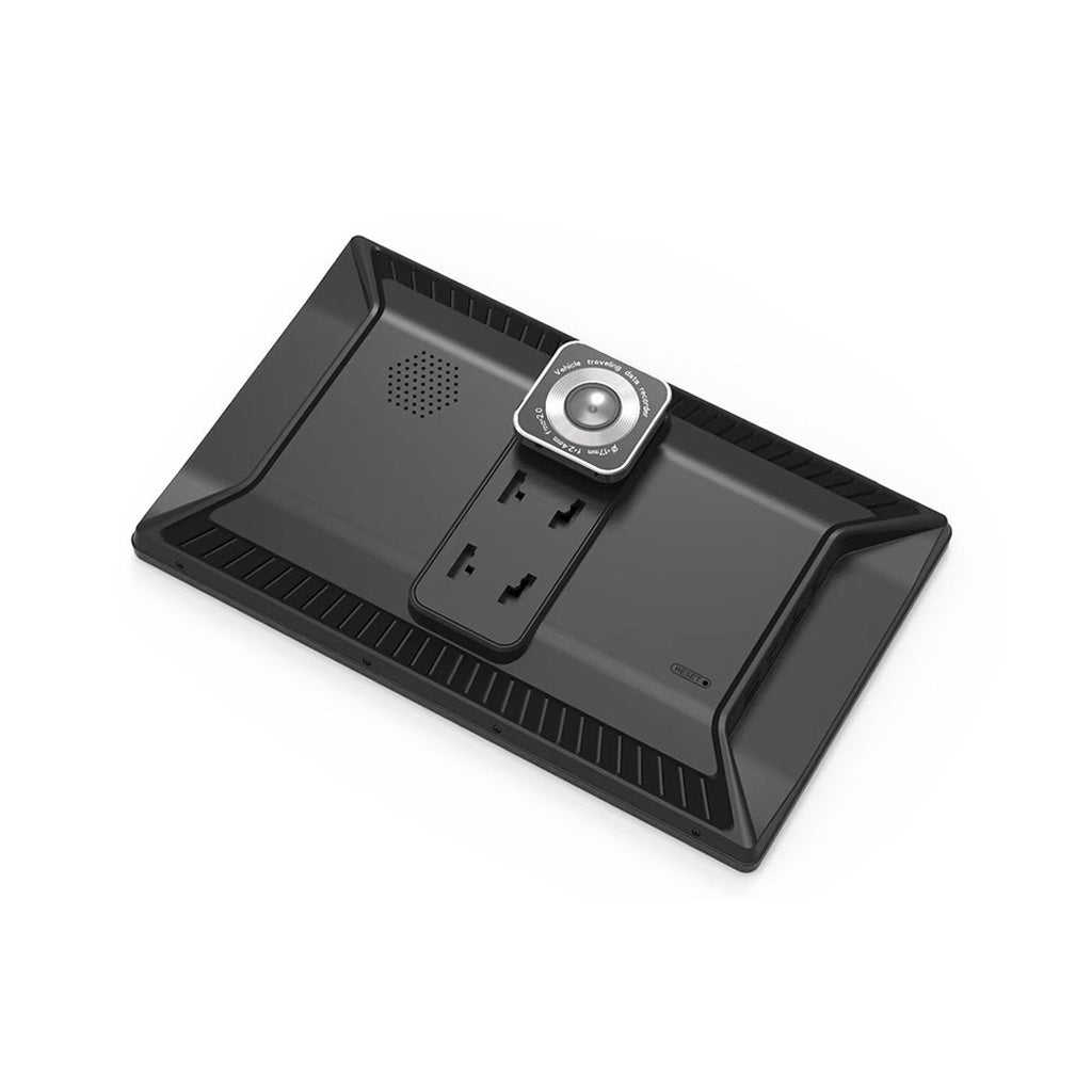 Ekrana Dîmenderê ya Otomobîlê ya Porodo Android 13 bi DVR û Bîra 4+64GB - Reş
