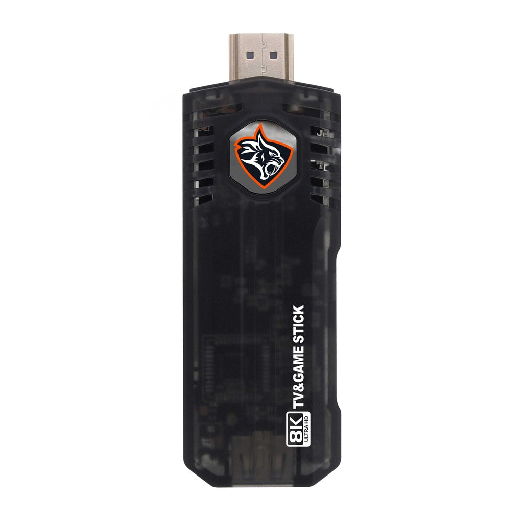 جهاز الالعاب وتلفاز الاندرويد من بورودو جيمنج 2GB+16GB - اسود | Porodo Gaming Android TV & Game Stick 2GB+16GB - Black