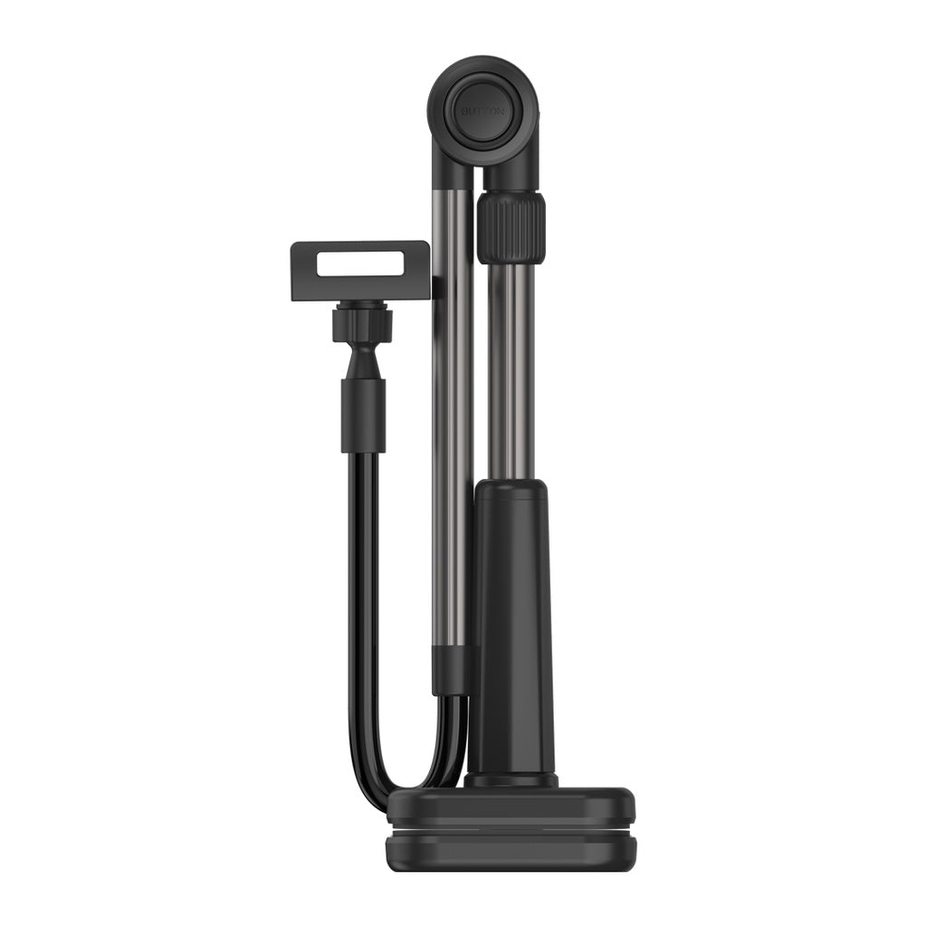 Porodo Lazy Man Stand with Magnetic Suction 92CM - Black | حامل بورودو ليزي مان بشفط مغناطيسي 92 سم - أسود