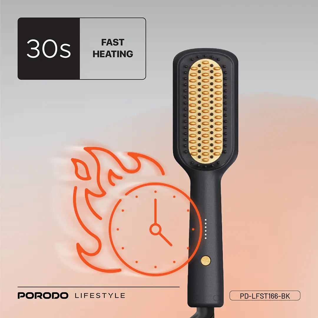 Firçeya Elektrîkî ya Rastkirina Porê ya Porodo Lifestyle 30W.