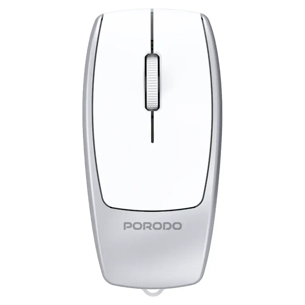 Porodo 1600DPI Wireless Mouse with Card Reader | ماوس بورودو لاسلكي 1600DPI مع قارئ بطاقات