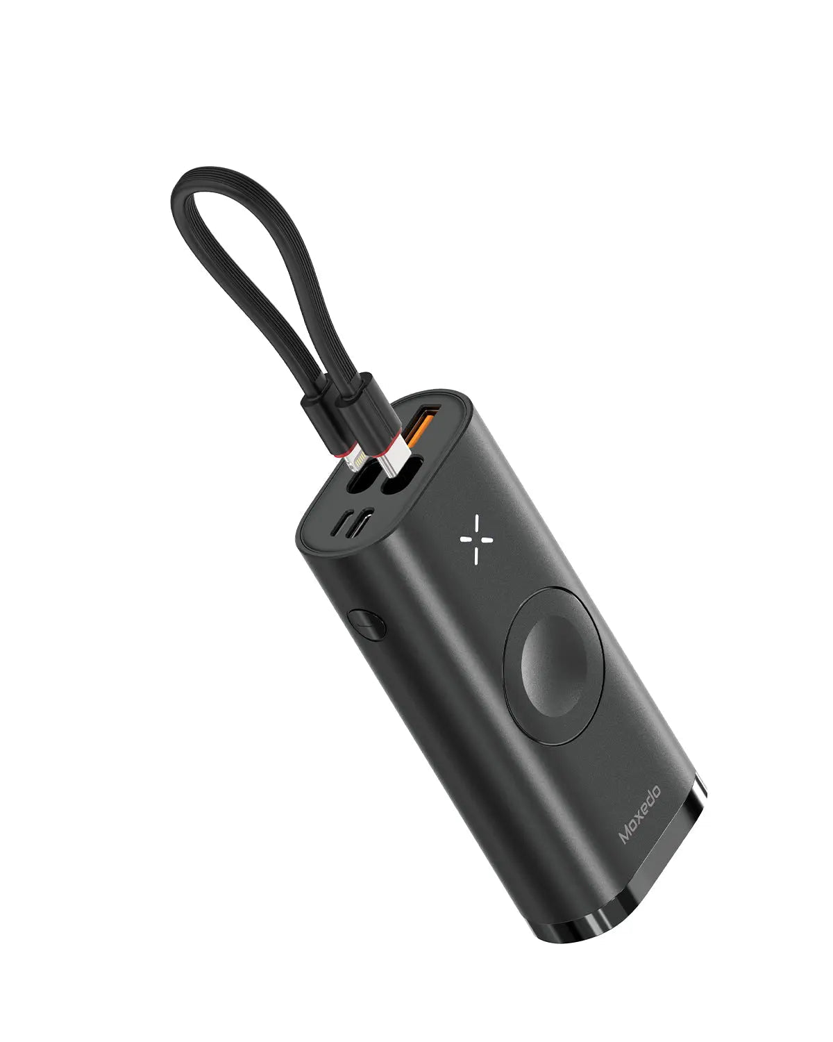 Moxedo Porta-Link 10,000mAh power bank with magnetic Apple Watch charger - Black