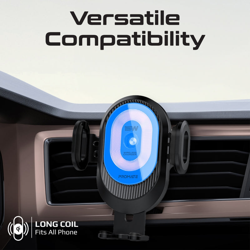 Promate PowerMount-2 محاذاة تلقائية لملف الشحن
