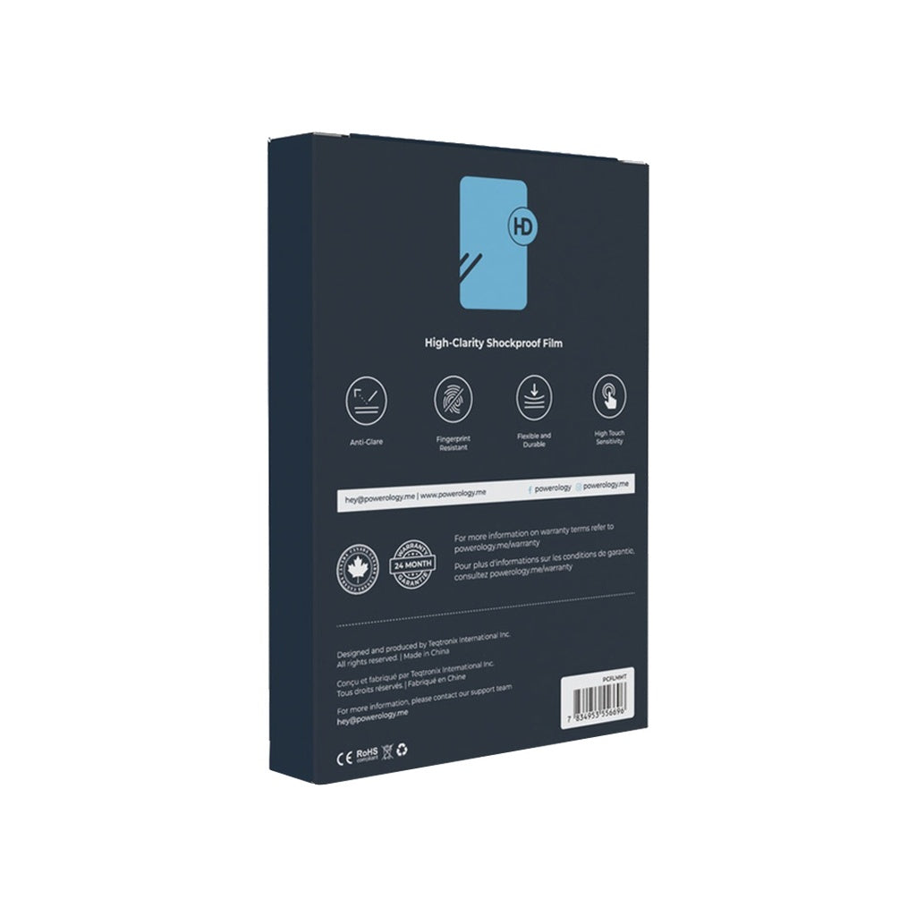 Powerology Matte Protection Film 20Pcs - فيلم حماية شاشة مات | 20 قطعة