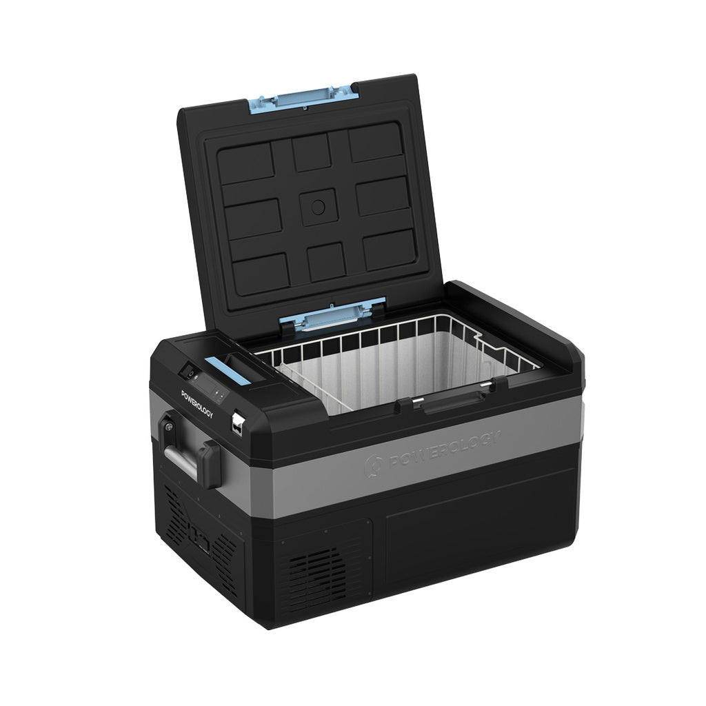 Sarincokê Veguhêzbar ê Powerology 55L bi Sepana Smart - Reş