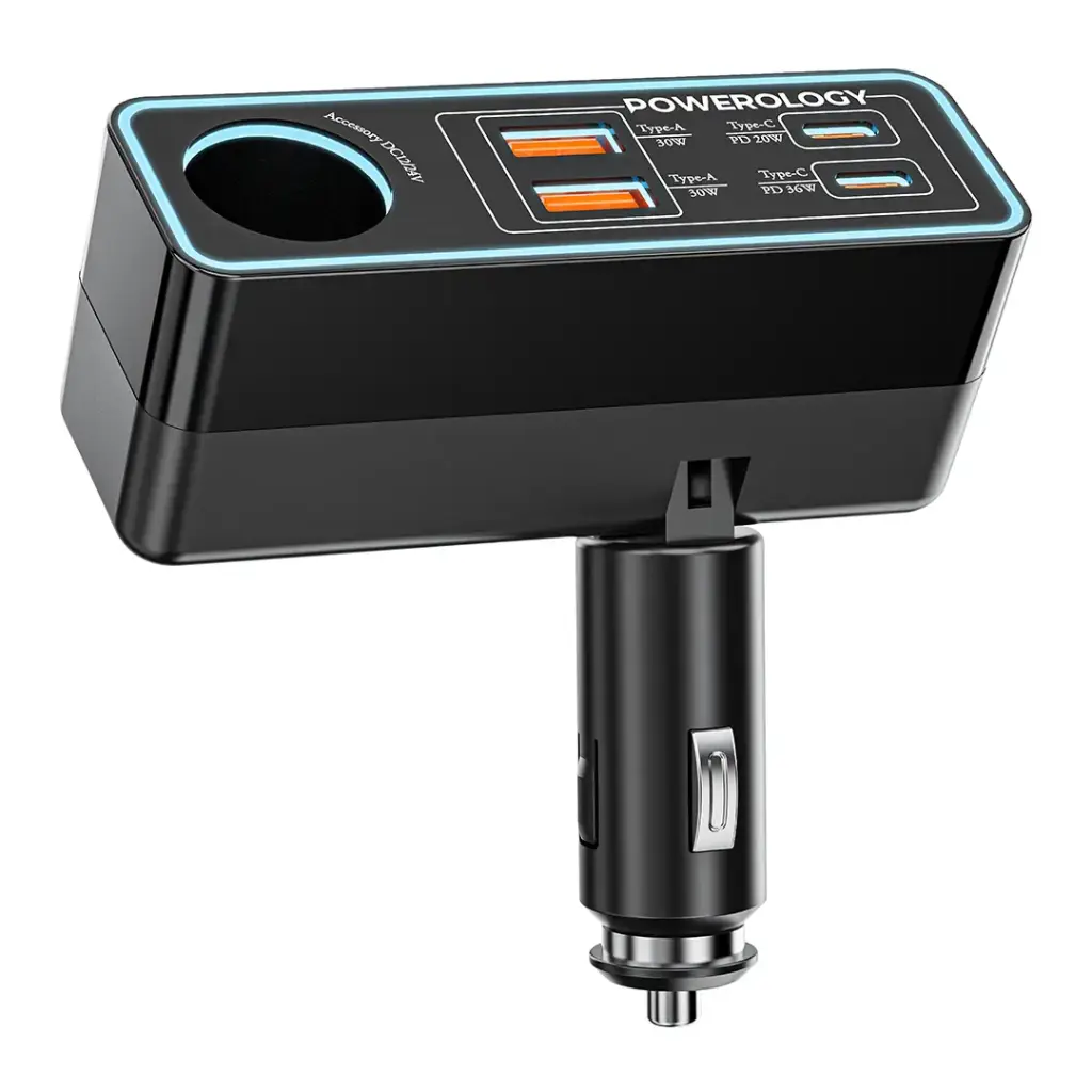 Powerology Brio 125W Car Charger