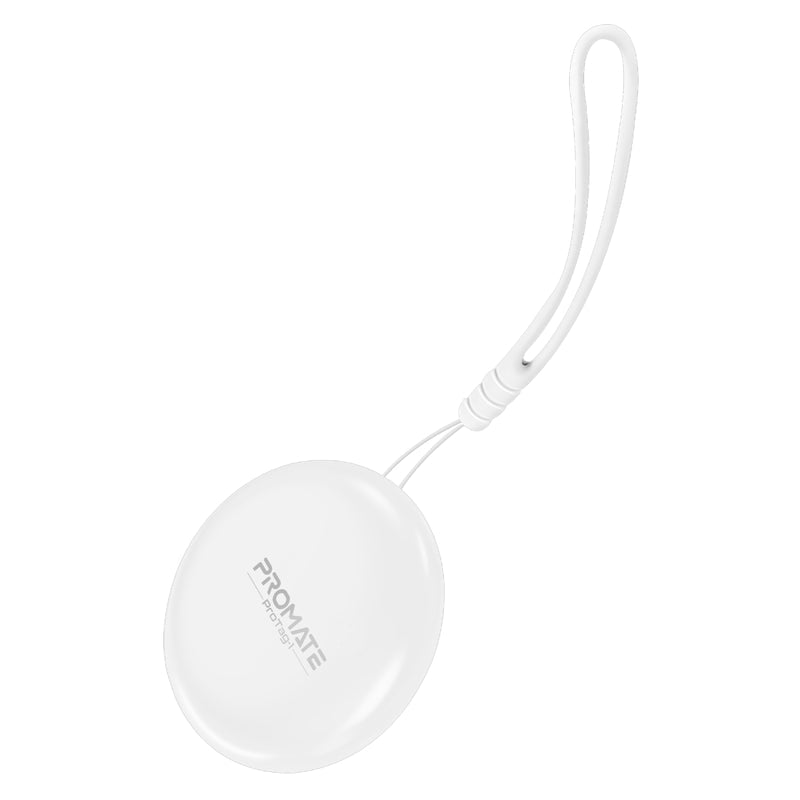 Promate ProTag-1 White ultra-compact Apple Find My tracking tag - main view