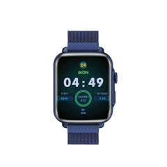 Promate ProWatch-B18 Smartwatch 1.8 inch IP68 Handsfree Blue-Front