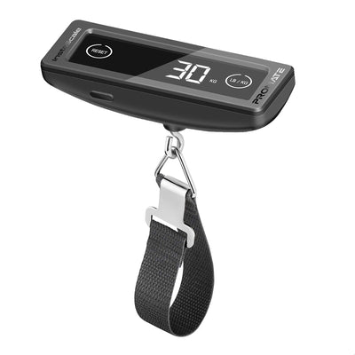 Promate InstaScale portable digital luggage scale with touchscreen - main view