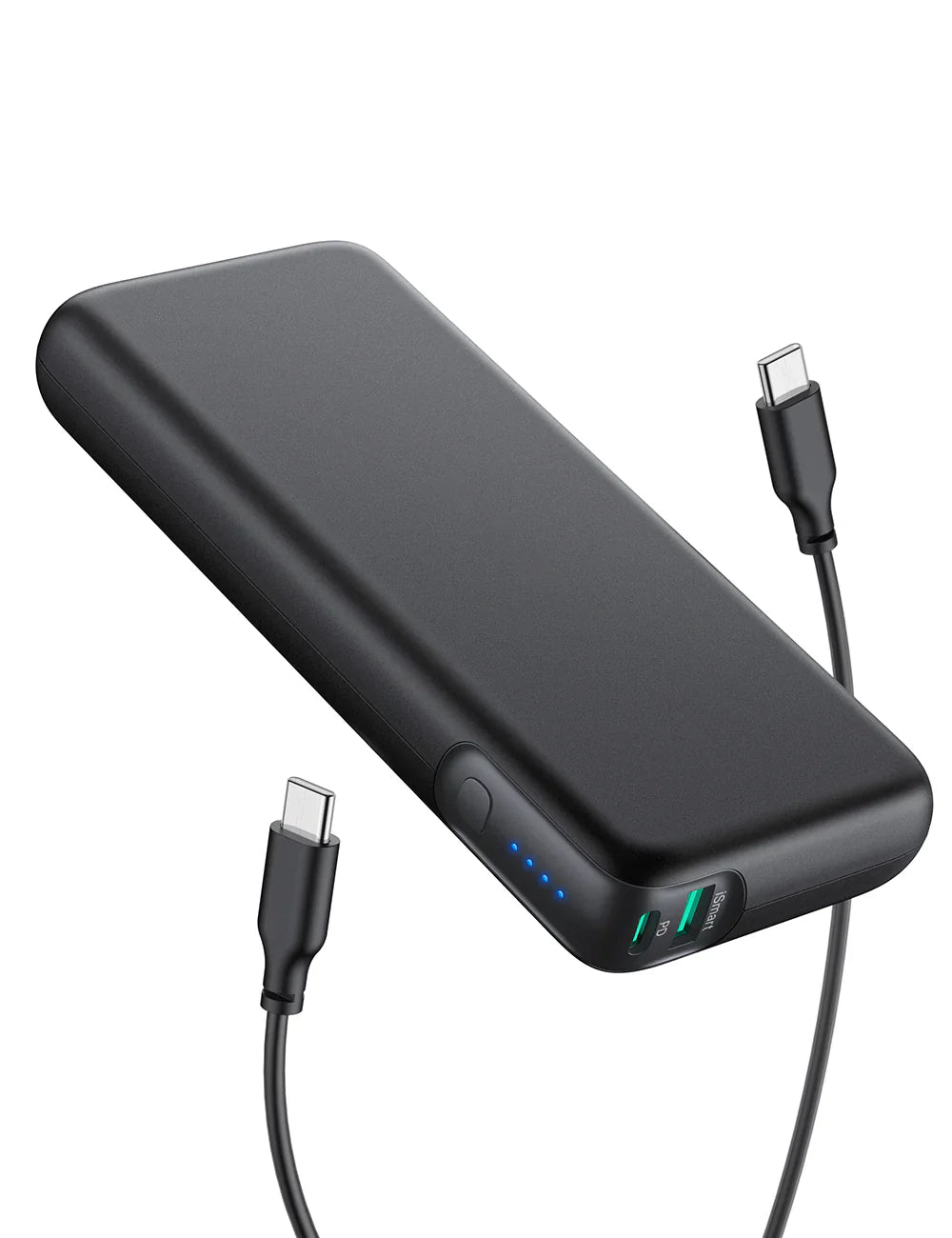 باور بانك راف باور بسعة 20,000 مللي امبير وبقدرة شحن 60 واط | RavPower 20000mAh PD Pioneer 60W 2-Port Power Bank