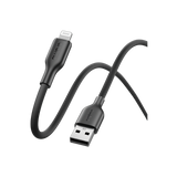 كابل Oraimo RobustLine من USB-A إلى Lightning موديل OCD-114L بتيار 2 أمبير وطول 1 متر