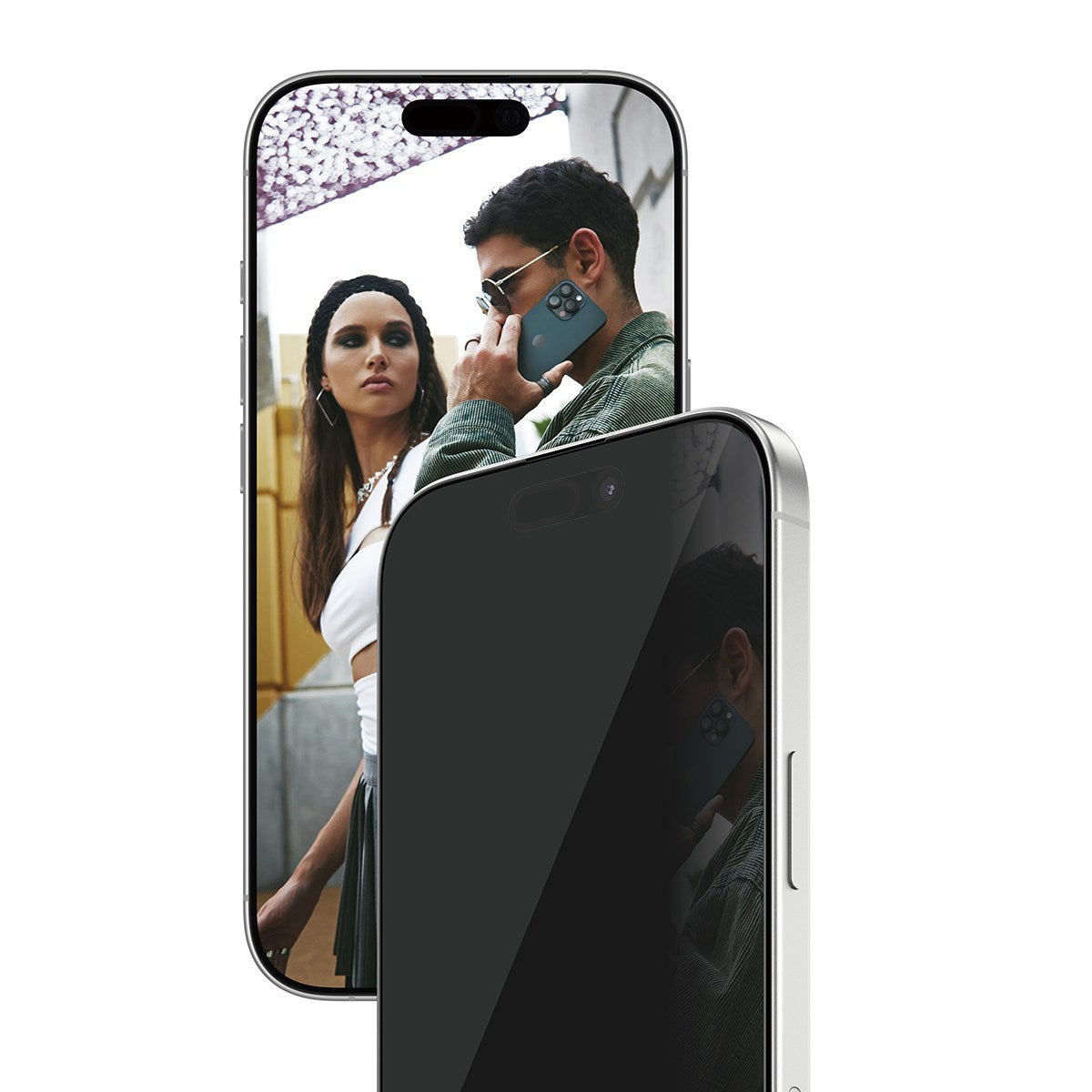 بانزر جلاس حماية شاشة بفلتر خصوصية لهاتف iPhone 17 / iPhone 16 Pro | SAFE. by PanzerGlass 2-Way Privacy Screen Protector iPhone 17 | iPhone 16 Pro | Ultra-Wide Fit with EasyAligner