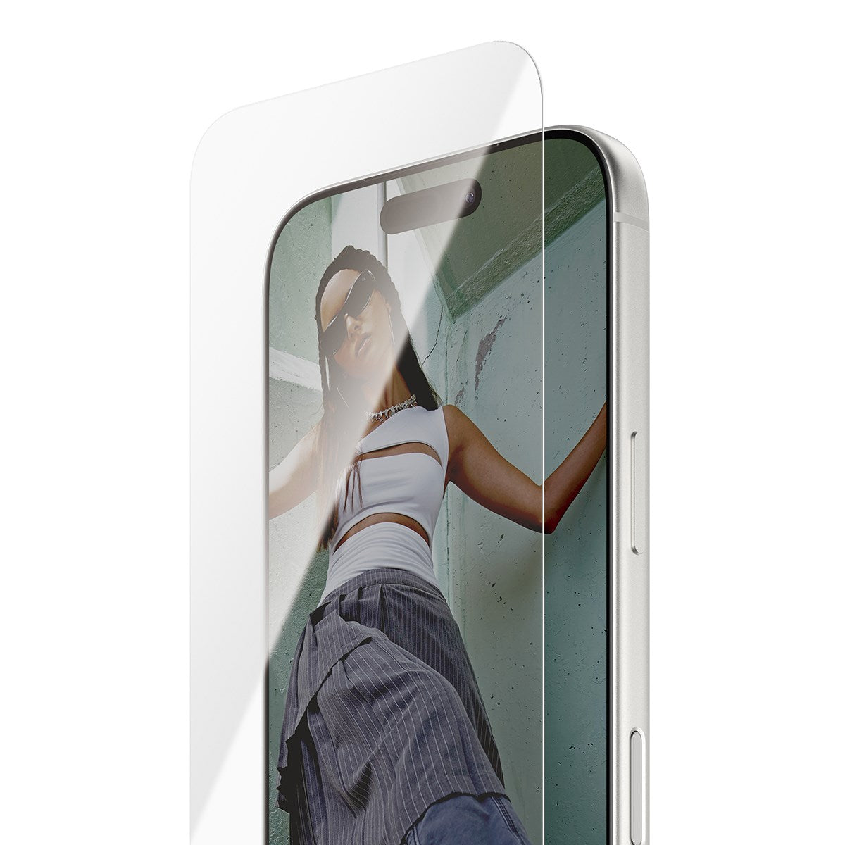 بانزر جلاس حماية شاشة شفافة لهاتف iPhone 17 Pro | SAFE. by PanzerGlass Screen Protector iPhone 17 Pro | Ultra-Wide Fit with EasyAligner